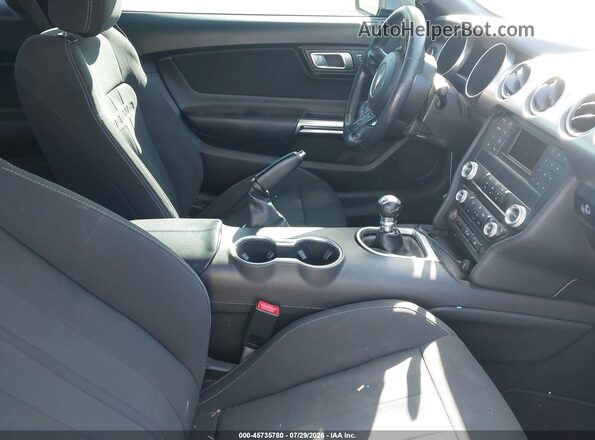 1FA6P8CF7L5108536 2020 FORD MUSTANG Синий Вид салона спереди