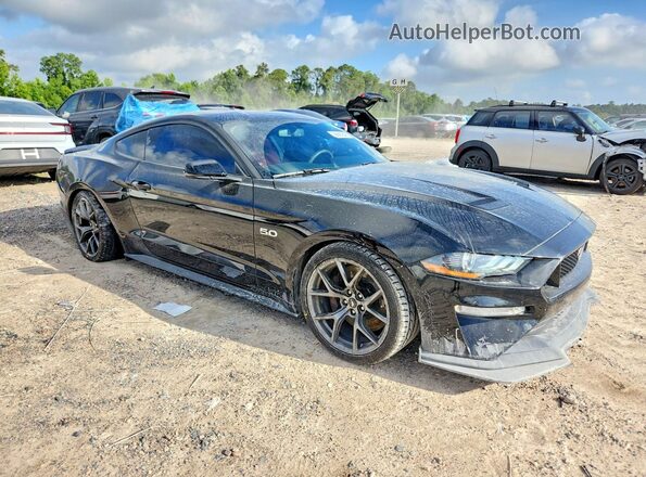 1FA6P8CF7L5111484 2020 FORD MUSTANG Black Front right