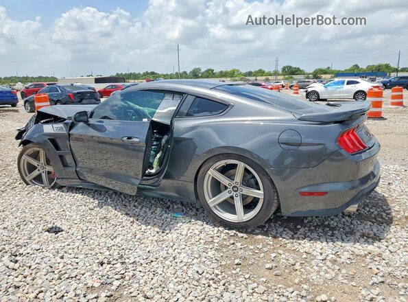 1FA6P8CF7L5124378 2020 FORD MUSTANG Gray Задня ліва чверть