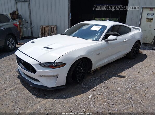 1FA6P8CF7L5169580 2020 FORD MUSTANG White Передня ліва чверть