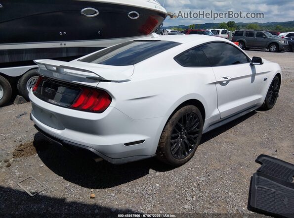 1FA6P8CF7L5169580 2020 FORD MUSTANG White Задня права чверть