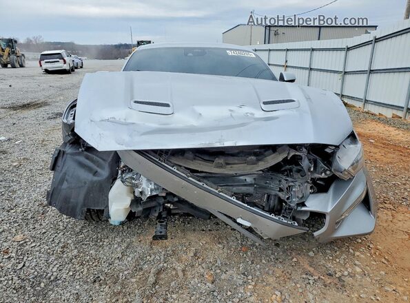 1FA6P8CF7M5134538 2021 FORD MUSTANG Gray Vista frontal