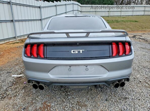 1FA6P8CF7M5134538 2021 FORD MUSTANG Gray Vista trasera