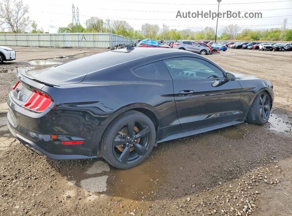 1FA6P8CF7N5145279 2022 FORD MUSTANG Black Հետևի աջ
