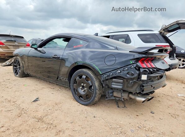 1FA6P8CF7R5404536 2024 FORD MUSTANG Black Rear left