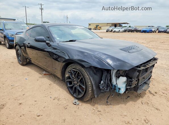 1FA6P8CF7R5404536 2024 FORD MUSTANG Black Front right