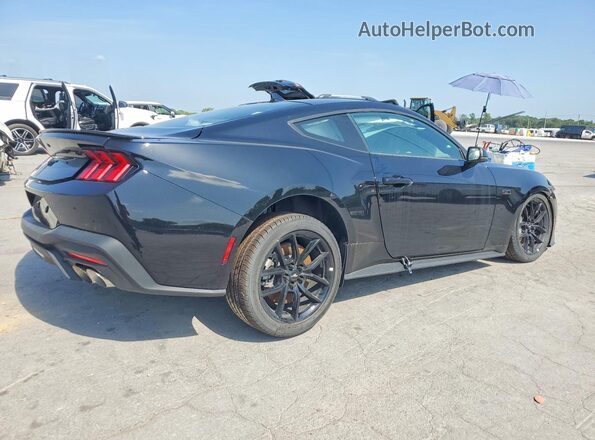 1FA6P8CF7S5402761 2025 FORD MUSTANG Черный Задняя правая четверть