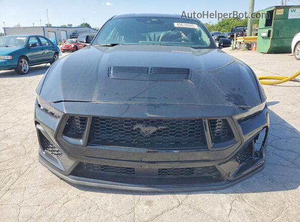 1FA6P8CF7S5402761 2025 FORD MUSTANG Черный Вид спереди