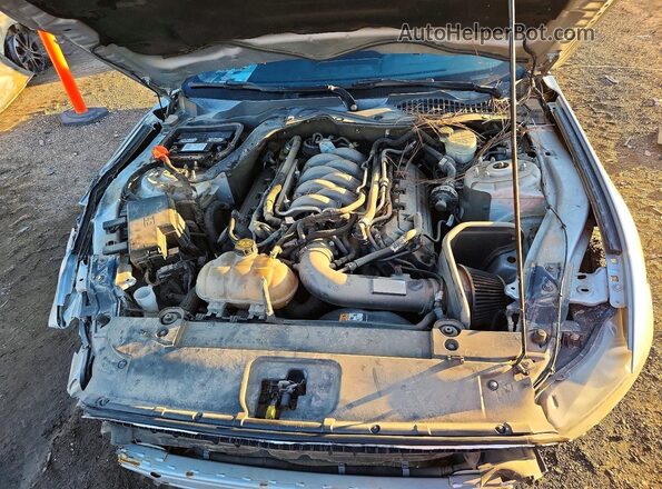 1FA6P8CF8G5245099 2016 FORD MUSTANG Silver Widok wnętrza z tyłu