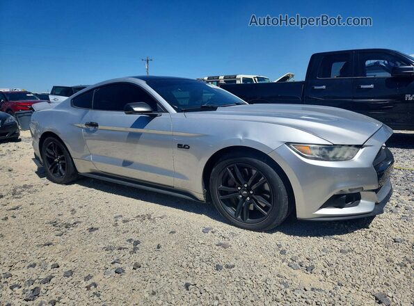 1FA6P8CF8G5279026 2016 FORD MUSTANG Silver წინა მარჯვენა