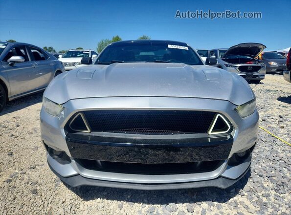 1FA6P8CF8G5279026 2016 FORD MUSTANG Silver წინა ხედი