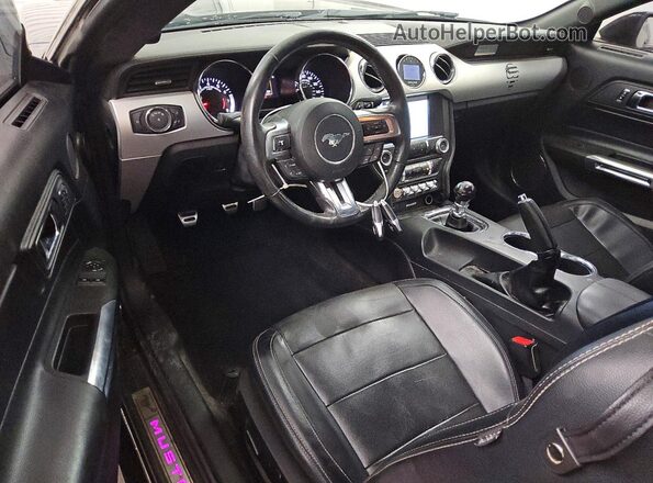 1FA6P8CF8G5298336 2016 FORD MUSTANG Black Dashboard view
