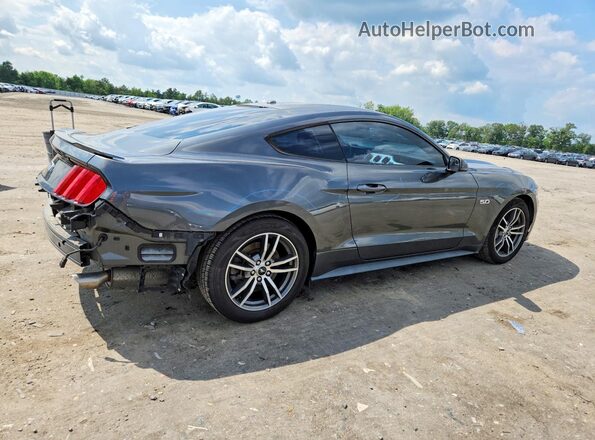 1FA6P8CF8G5316866 2016 FORD MUSTANG Gray Tył prawy