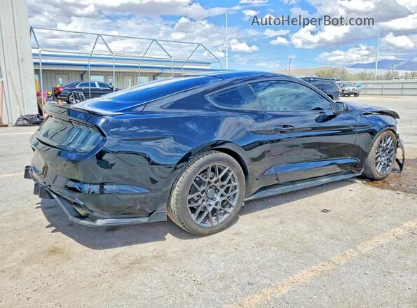 1FA6P8CF8G5323266 2016 FORD MUSTANG Black Trasero derecho