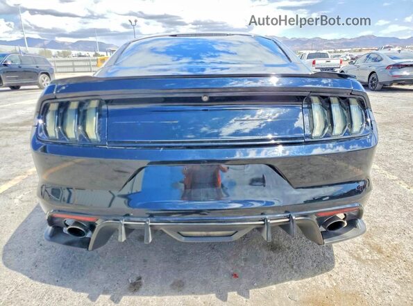 1FA6P8CF8G5323266 2016 FORD MUSTANG Black Vista trasera