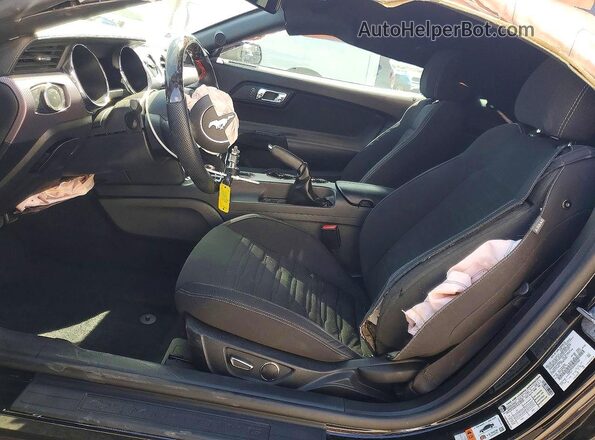 1FA6P8CF8G5323266 2016 FORD MUSTANG Black Vista interior delantera