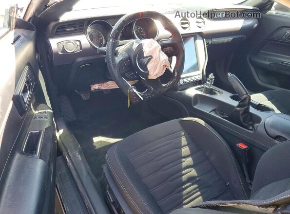1FA6P8CF8G5323266 2016 FORD MUSTANG Black Vista del salpicadero