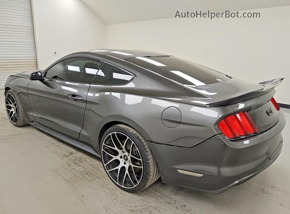 1FA6P8CF8H5250711 2017 FORD MUSTANG Charcoal Հետևի ձախ