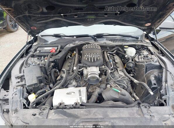 1FA6P8CF8H5346600 2017 FORD MUSTANG Black Rear view