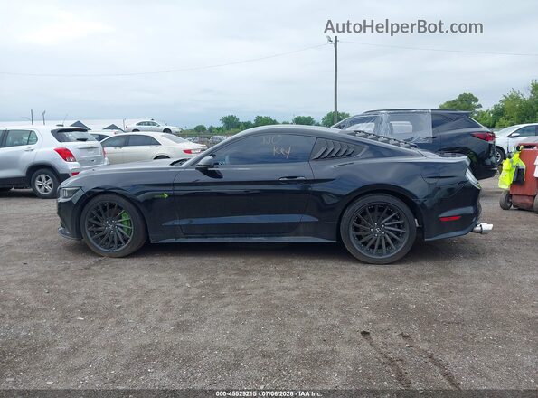 1FA6P8CF8H5346600 2017 FORD MUSTANG Black 360 interior view