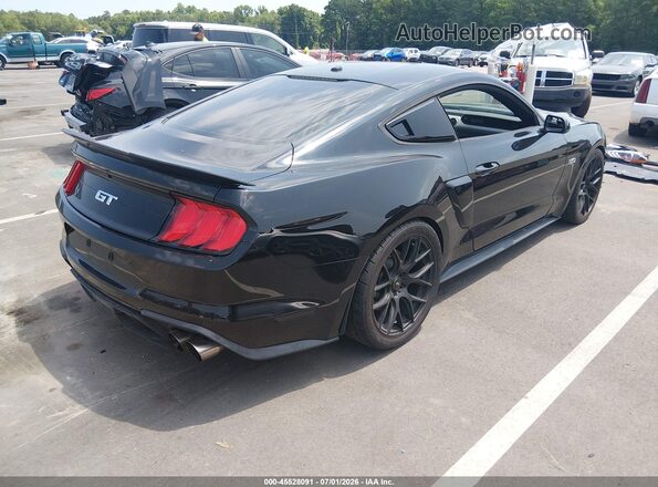 1FA6P8CF8K5101979 2019 FORD MUSTANG Черный Задняя правая четверть