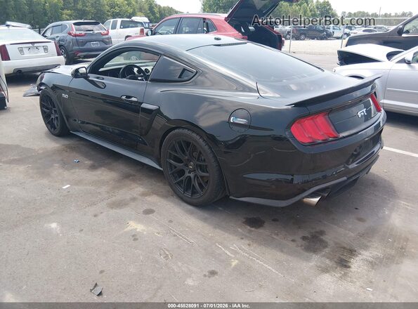 1FA6P8CF8K5101979 2019 FORD MUSTANG Черный Задняя левая четверть