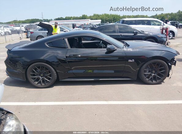 1FA6P8CF8K5101979 2019 FORD MUSTANG Черный Панорамный вид салона 360°