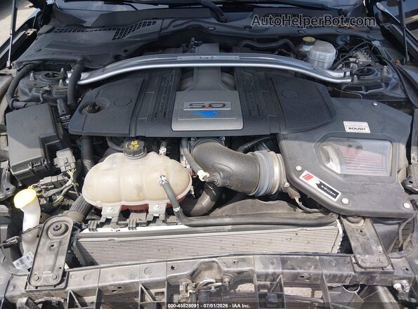 1FA6P8CF8K5101979 2019 FORD MUSTANG Черный Вид сзади