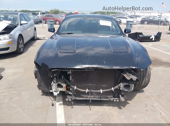 1FA6P8CF8K5101979 2019 FORD MUSTANG Черный Вид задней части салона