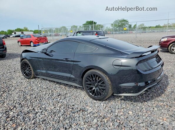1FA6P8CF8K5157579 2019 FORD MUSTANG Черный Задняя левая четверть