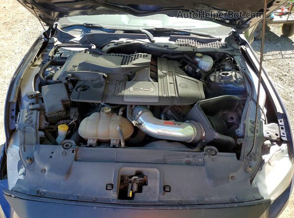 1FA6P8CF8K5162605 2019 FORD MUSTANG Blue Vista interior trasera