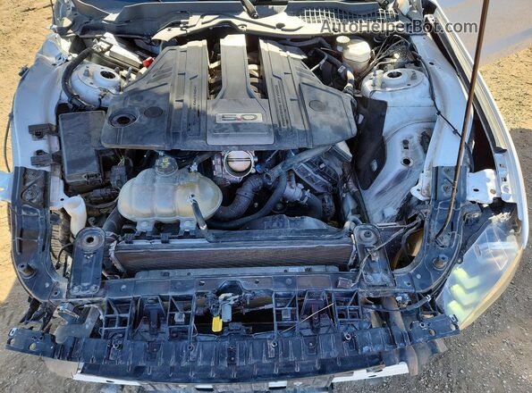 1FA6P8CF8L5112403 2020 FORD MUSTANG White Vista interior trasera