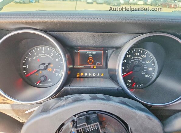 1FA6P8CF8L5112403 2020 FORD MUSTANG White Vista del cuadro de instrumentos