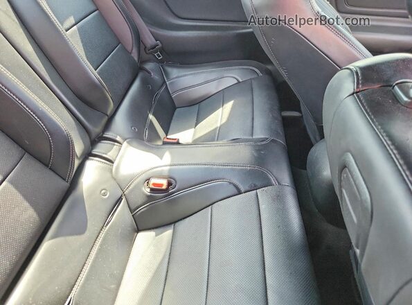 1FA6P8CF8L5161360 2020 FORD MUSTANG Orange Rear seats view