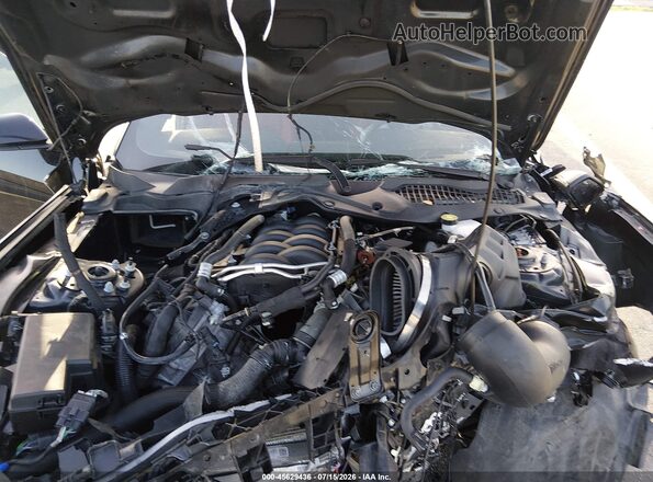 1FA6P8CF8M5127355 2021 FORD MUSTANG Black Հետևի տեսք