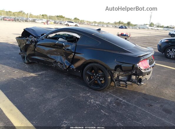 1FA6P8CF8M5127355 2021 FORD MUSTANG Black Հետևի ձախ