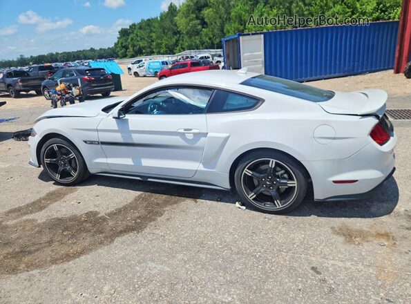 1FA6P8CF8M5133754 2021 FORD MUSTANG Белый Задняя левая четверть