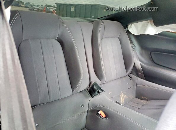 1FA6P8CF8M5147699 2021 FORD MUSTANG Black უკანა სავარძლების ხედი