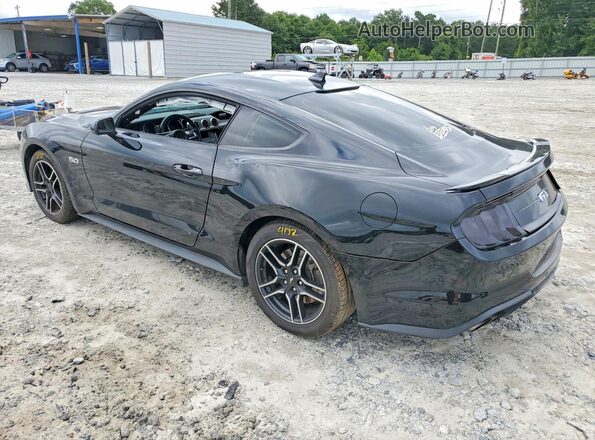 1FA6P8CF8M5147699 2021 FORD MUSTANG Black უკანა მარცხენა