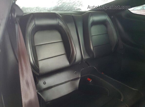 1FA6P8CF8N5133674 2022 FORD MUSTANG Red უკანა სავარძლების ხედი