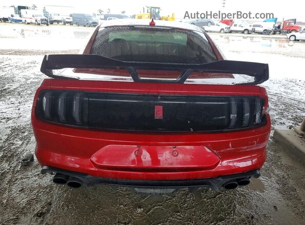 1FA6P8CF8N5133674 2022 FORD MUSTANG Red უკანა ხედი