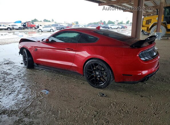 1FA6P8CF8N5133674 2022 FORD MUSTANG Red უკანა მარცხენა
