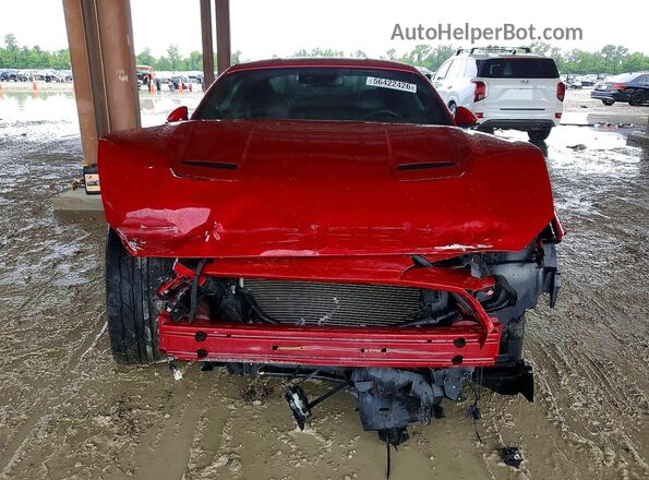 1FA6P8CF8N5133674 2022 FORD MUSTANG Red წინა ხედი
