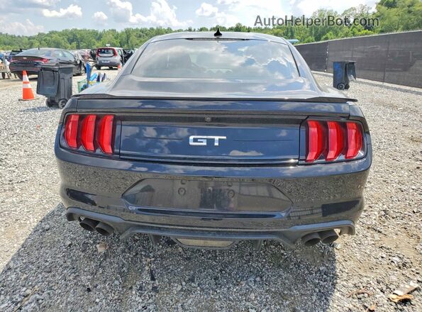 1FA6P8CF8P5301011 2023 FORD MUSTANG Black Հետևի տեսք