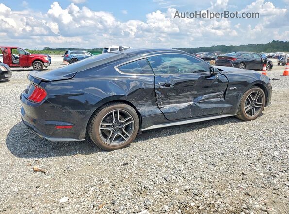1FA6P8CF8P5301011 2023 FORD MUSTANG Black Հետևի աջ