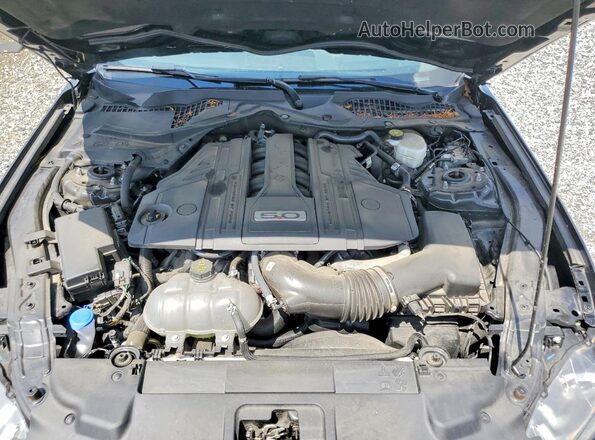 1FA6P8CF8P5301011 2023 FORD MUSTANG Black Սալոնի հետևի տեսք