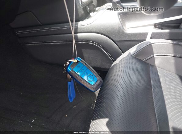 1FA6P8CF8P5304975 2023 FORD MUSTANG Blue Widok deski rozdzielczej