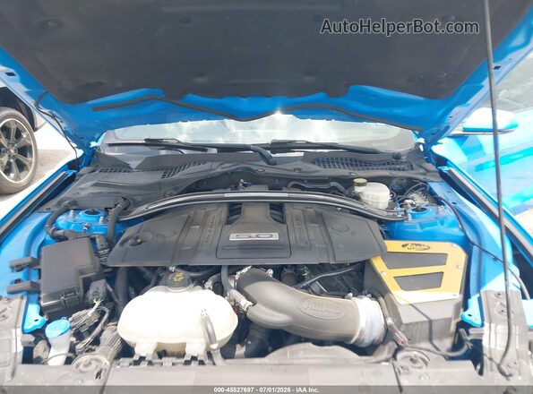 1FA6P8CF8P5304975 2023 FORD MUSTANG Blue Widok z tyłu