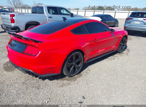 1FA6P8CF8P5305253 2023 FORD MUSTANG Red Հետևի աջ