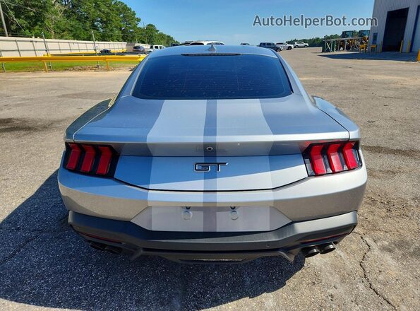 1FA6P8CF8R5424049 2024 FORD MUSTANG Silver Widok z tyłu